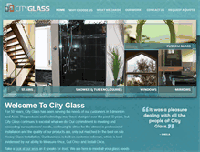 Tablet Screenshot of cityglassltd.com